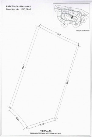 Lote Tierra Alta 